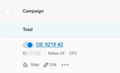 bidding for 2nd kadam campaign