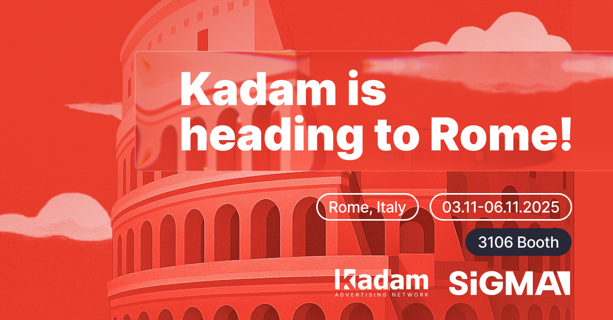 Meet Kadam at SiGMA Europe Rome!