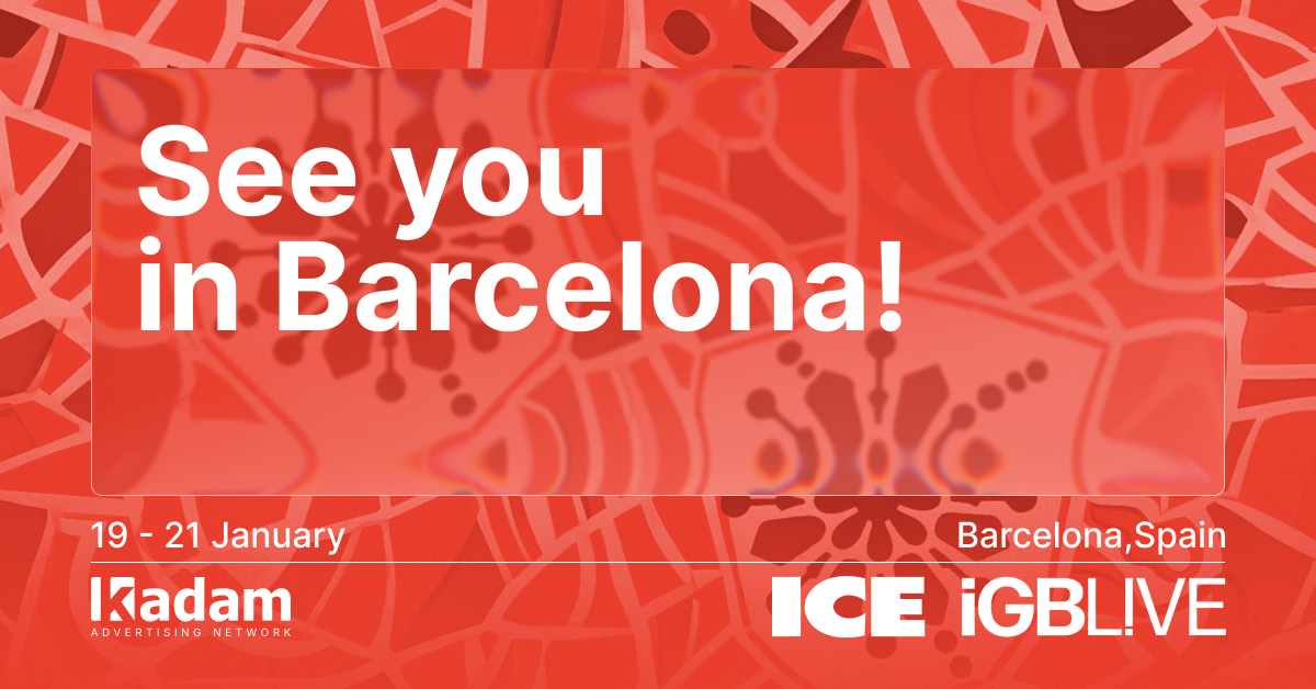 Meet Kadam at  ICE + iGB! - Latest from Kadam Blog