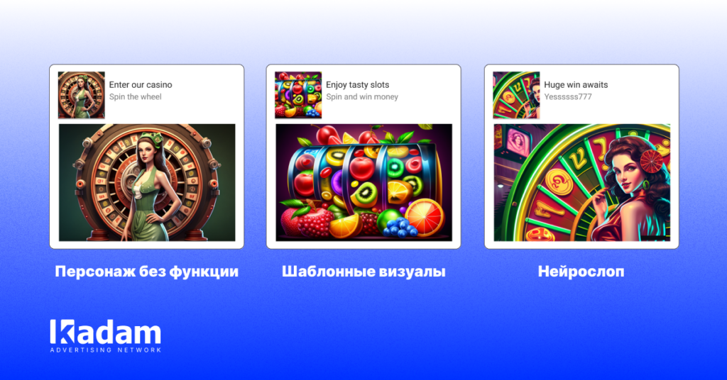 AI-креативы в iGaming: что реально влияет на CTR и конверсии (данные + кейсы) - Kadam Blog