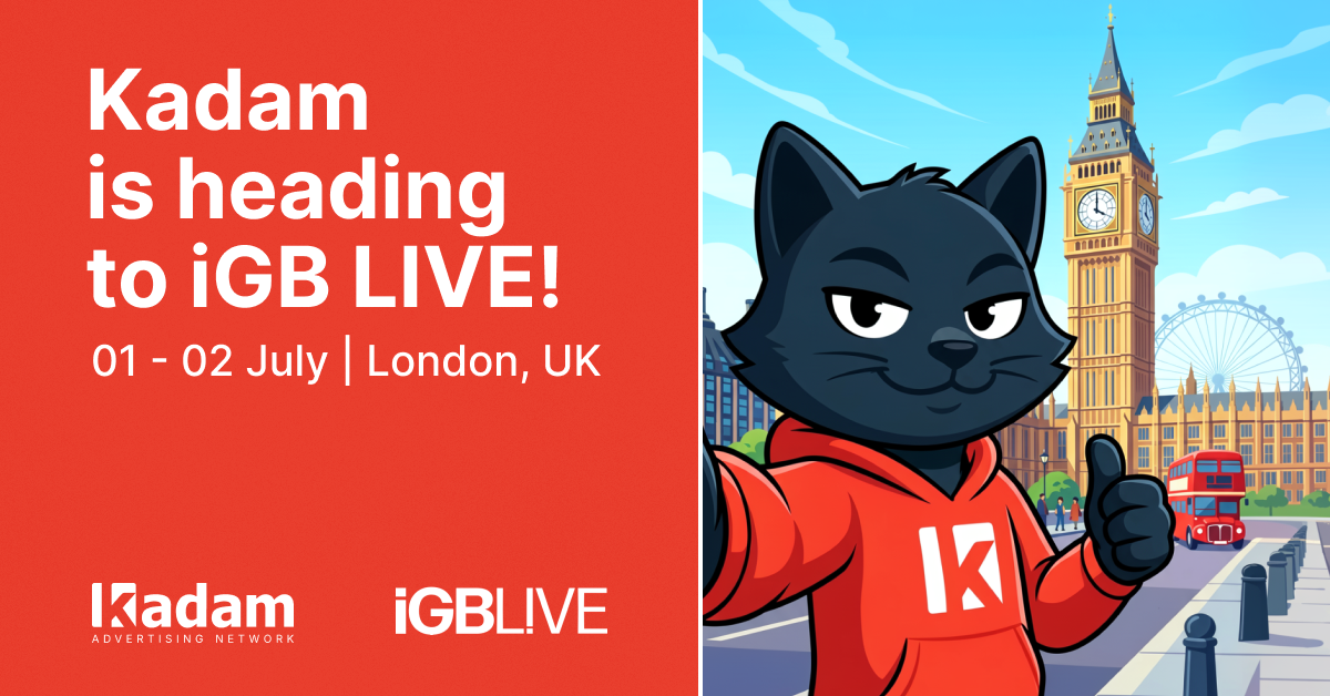 Kadam Is Heading to iGB L!VE 2026 in London - Kadam Advertising