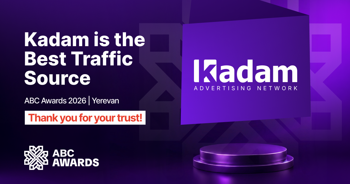 Kadam Wins Best Traffic Source at ABC Awards 2026 - Latest from Kadam Blog