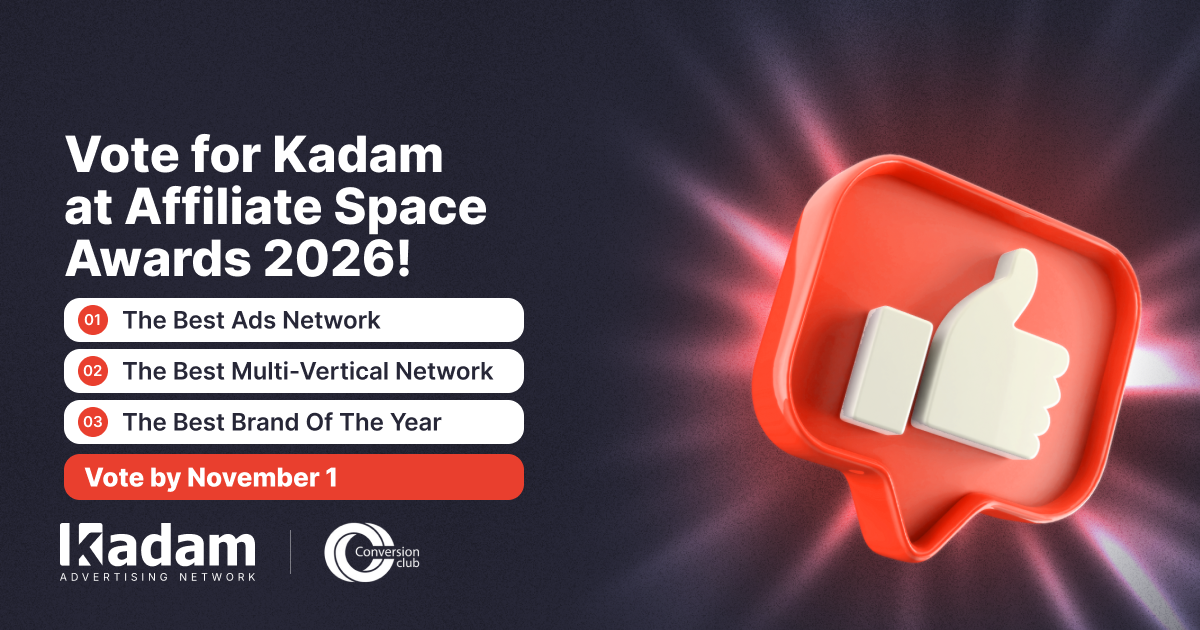 Kadam Nominated in Three Categories at the Affiliate Space Awards 2026